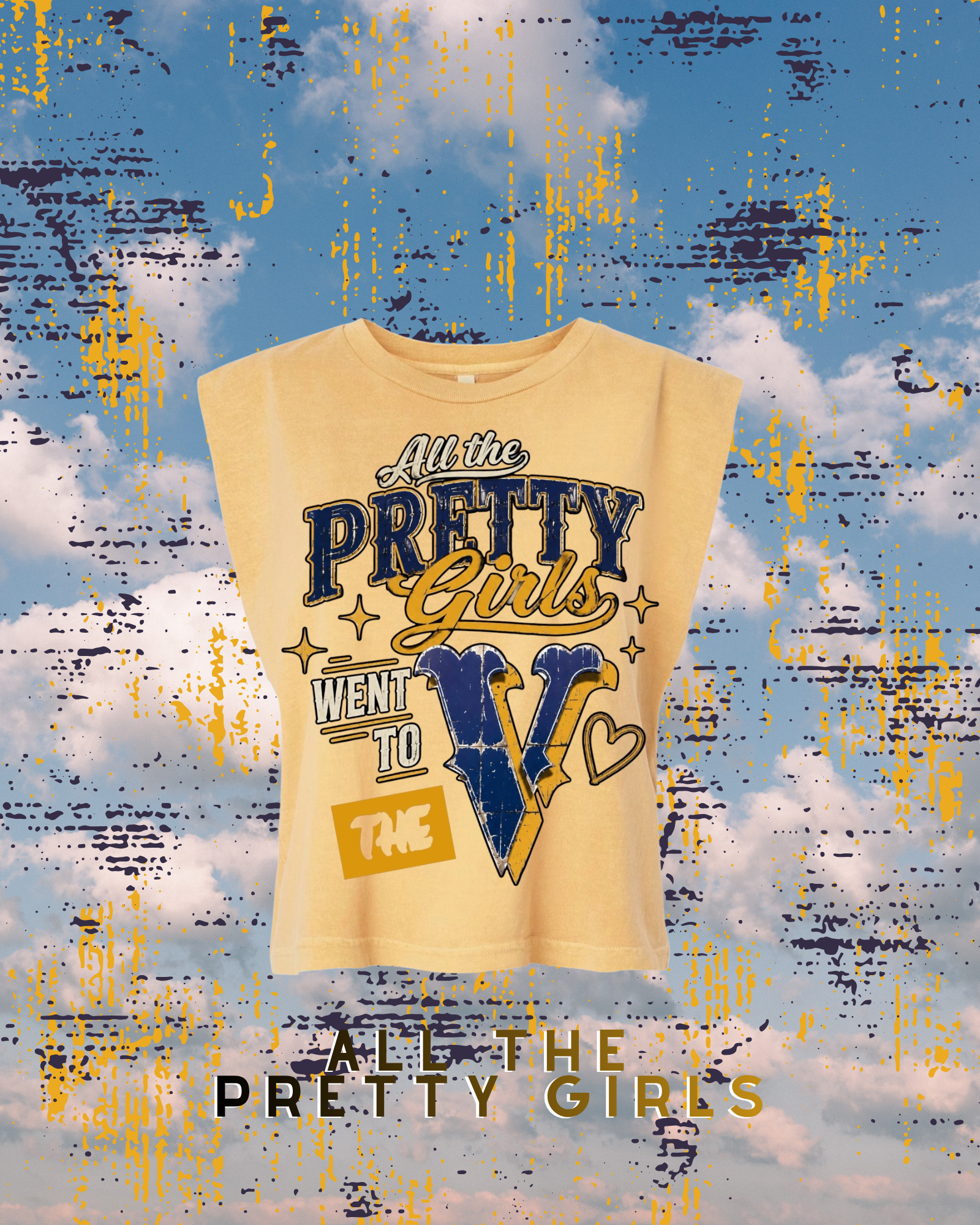 CVS (ALL THE PRETTY GIRLS) SLEEVELESS TEE