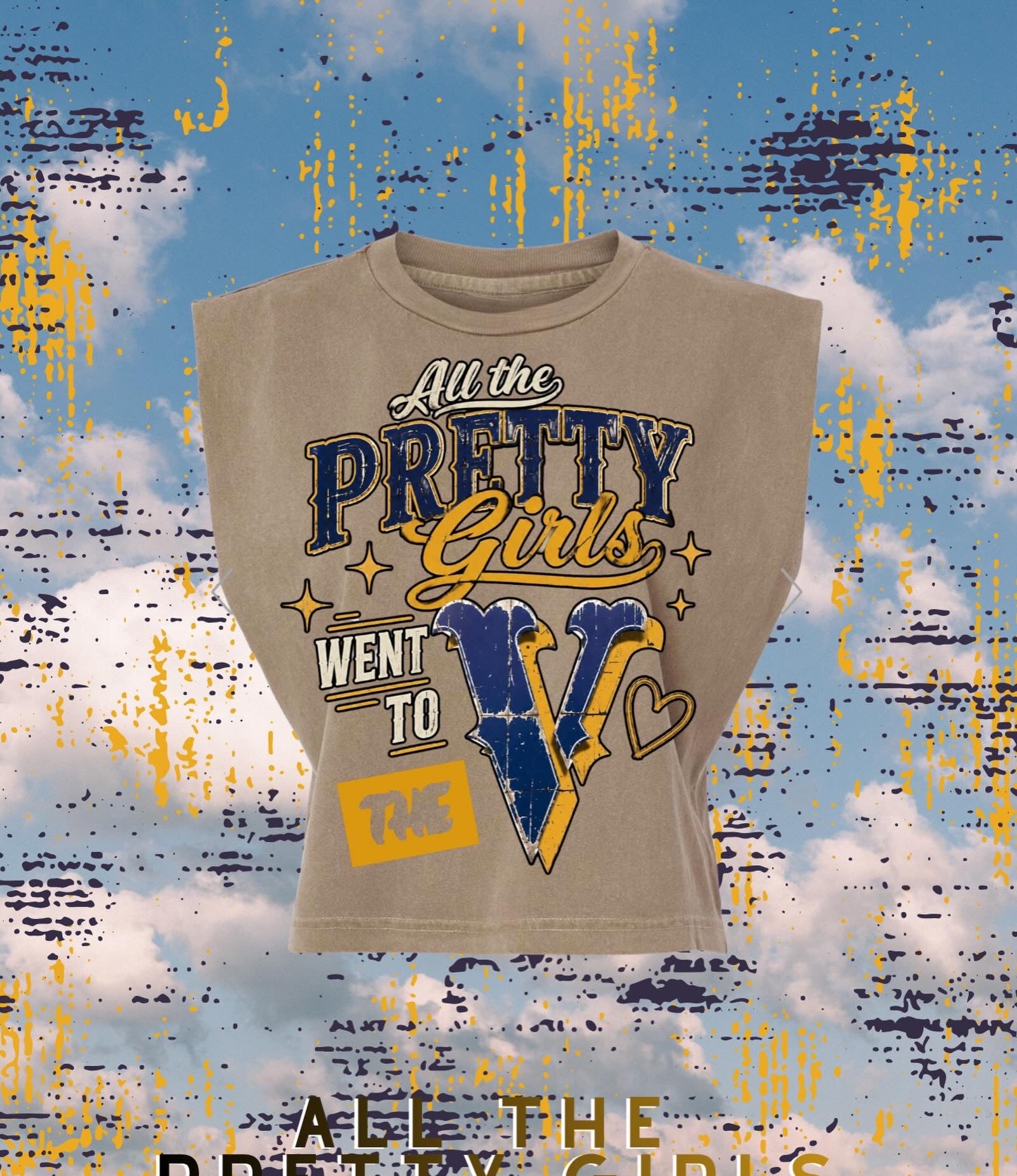 CVS (ALL THE PRETTY GIRLS) SLEEVELESS TEE